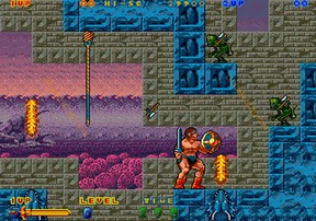 une photo d'Ã©cran de Rastan Saga 2 sur Arcade